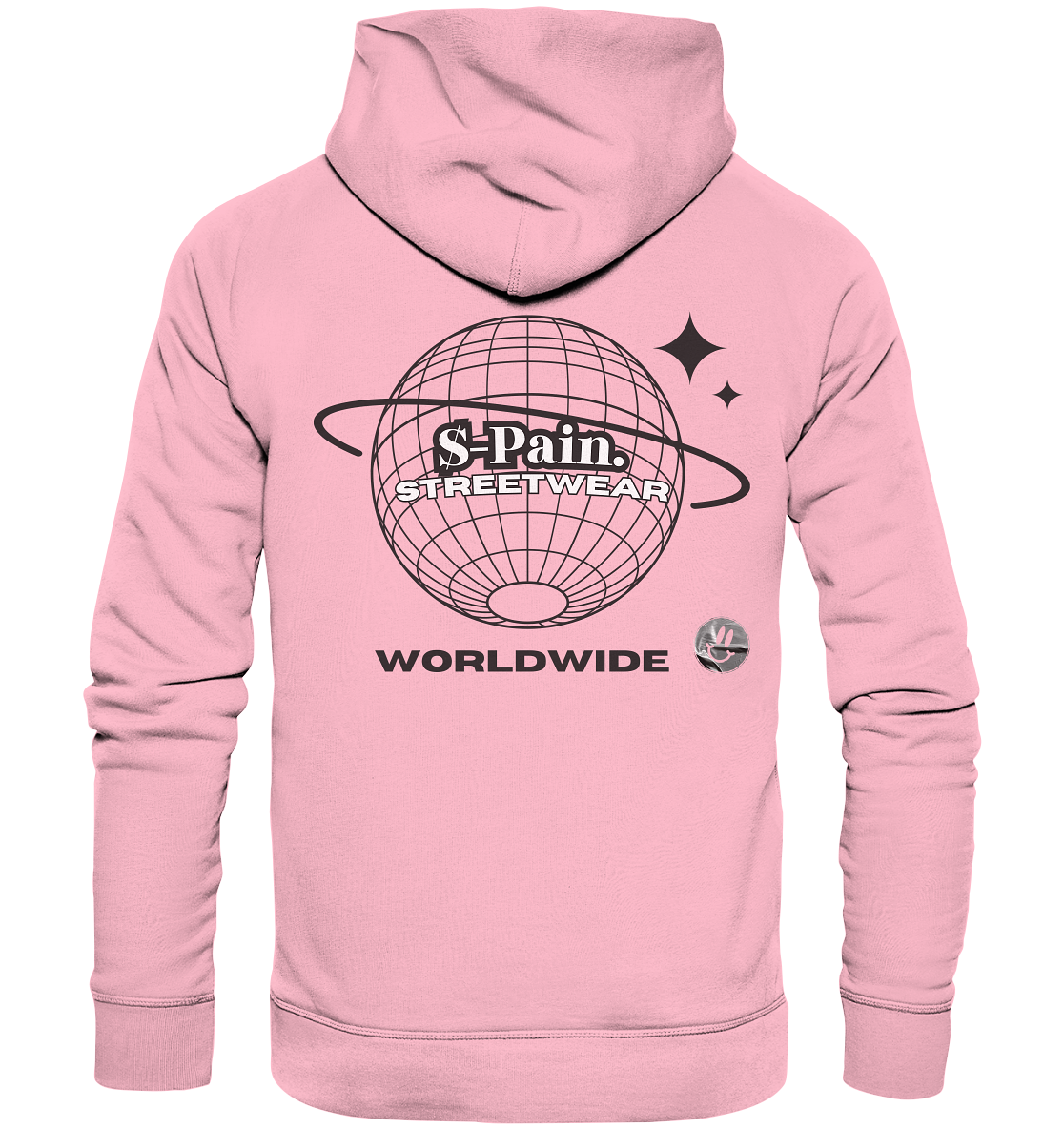 Mr. Worldwide White - Organic Hoodie