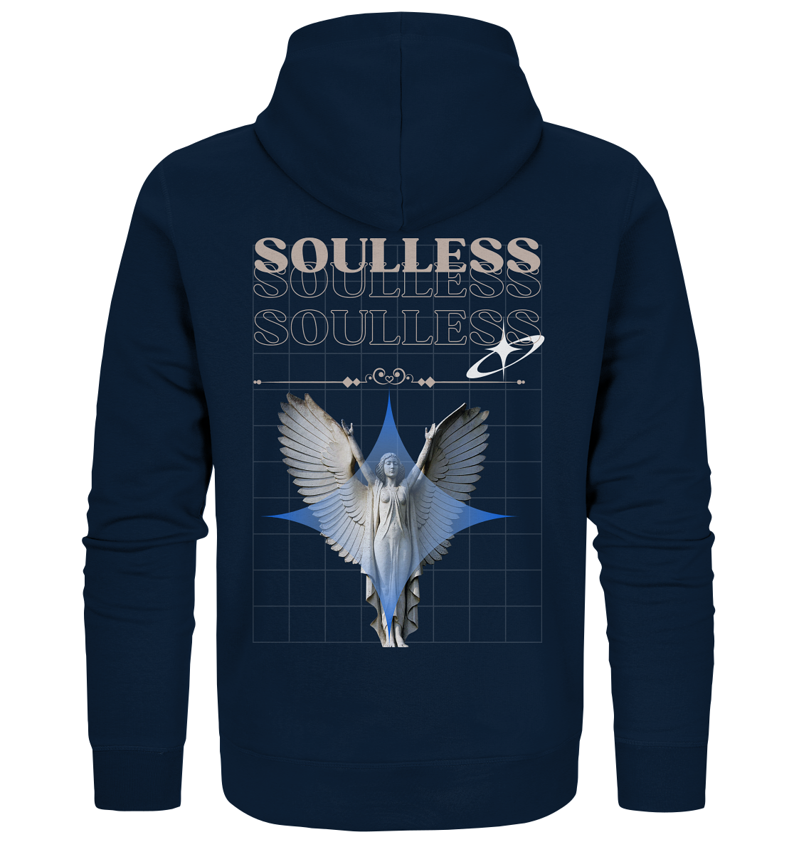 Soulless Black - Organic Zipper