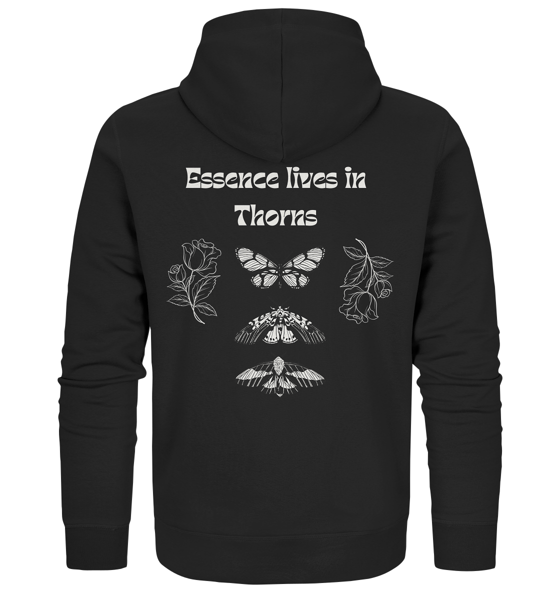 Roses and Thorns - Organic Zipper