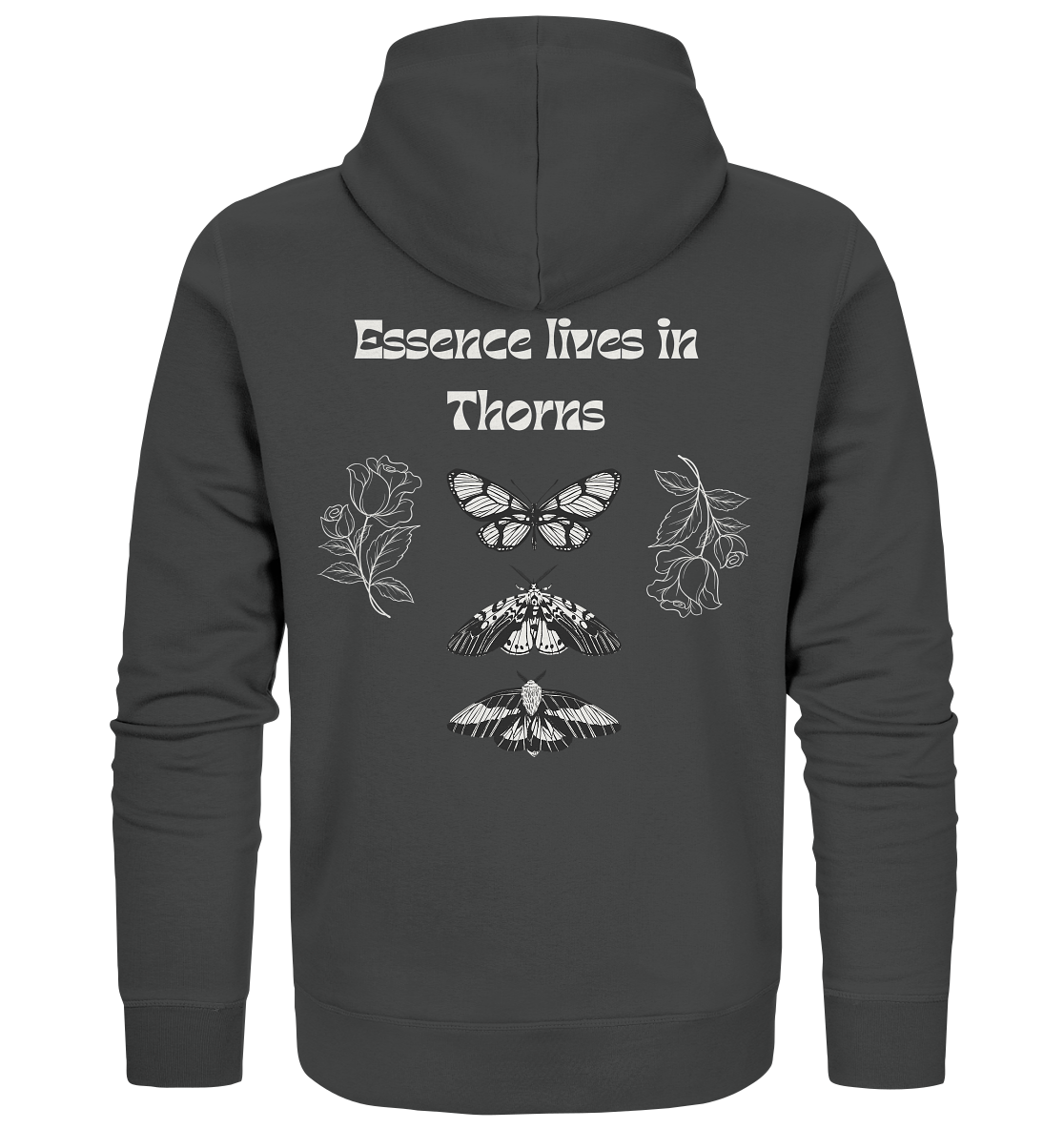 Roses and Thorns - Organic Zipper