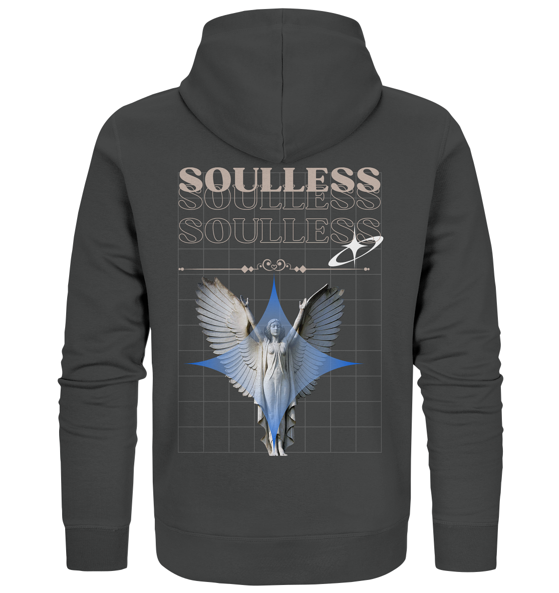 Soulless Black - Organic Zipper