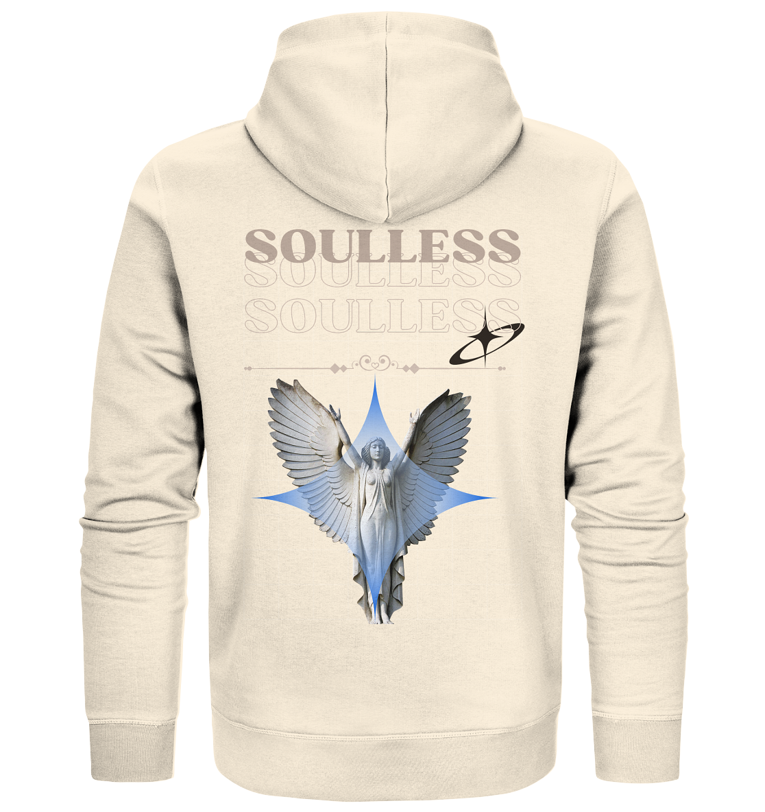 Soulless White - Organic Zipper