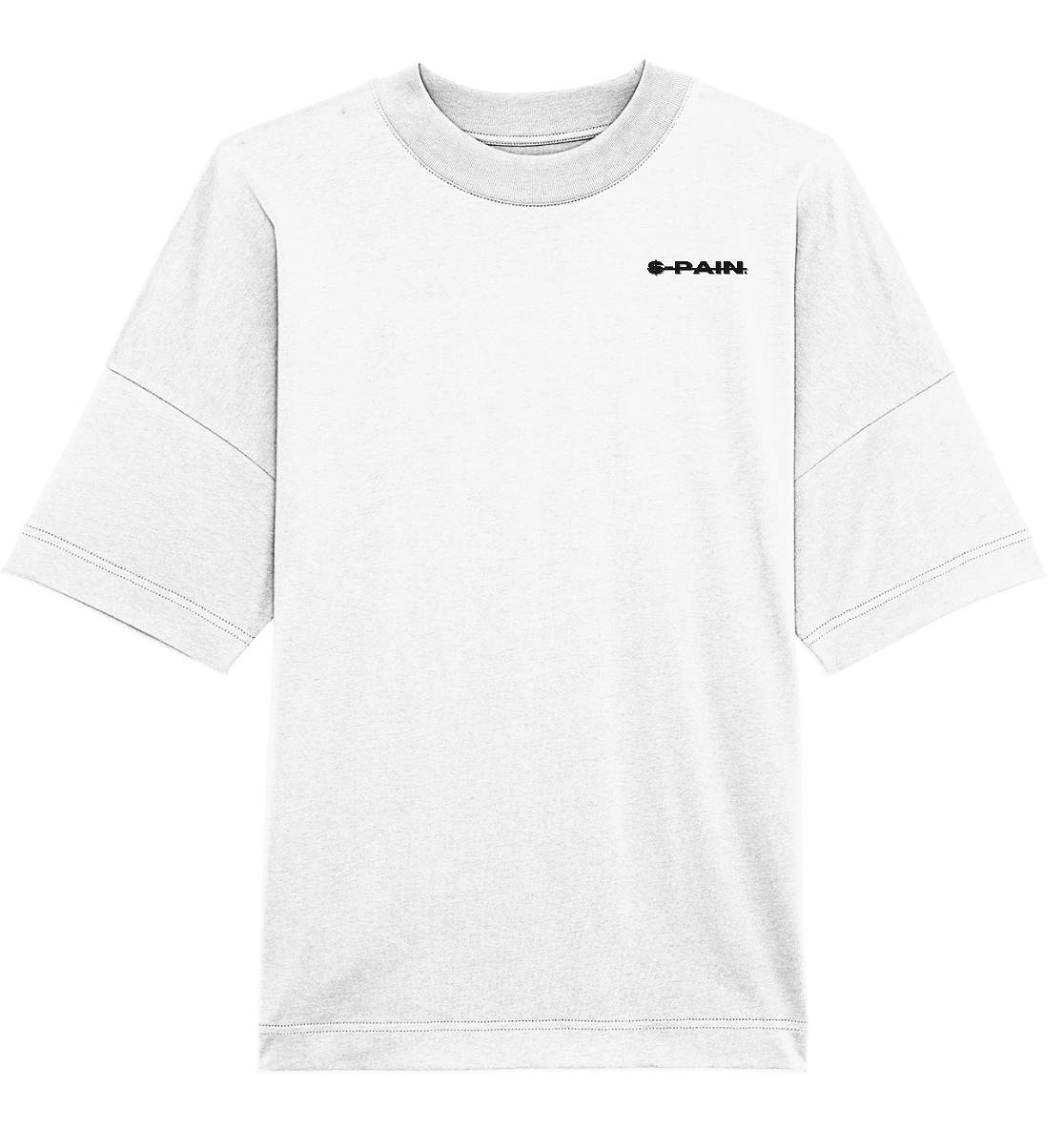 Mr. Worldwide White - Organic Oversize Shirt