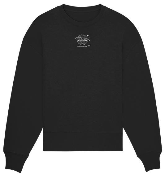 Soulless Black - Organic Oversize Sweatshirt