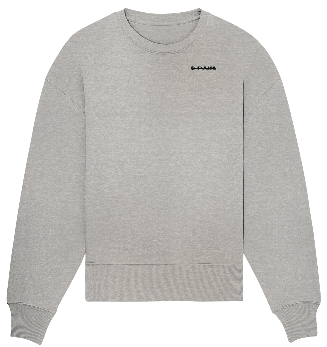 Mr. Worldwide White - Organic Oversize Sweatshirt