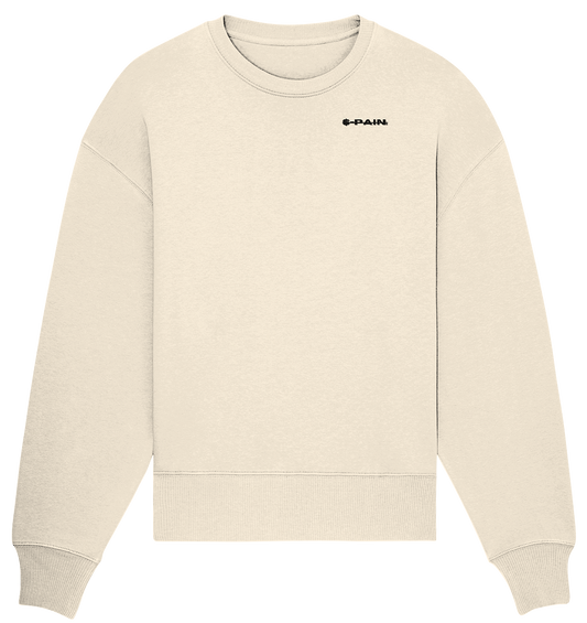 Mr. Worldwide White - Organic Oversize Sweatshirt